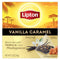 Lipton Black Tea Vanilla Caramel, Pyramid Tea Bags, Flavored Teabags, 20 Total