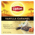 Lipton Black Tea Vanilla Caramel, Pyramid Tea Bags, Flavored Teabags, 20 Total