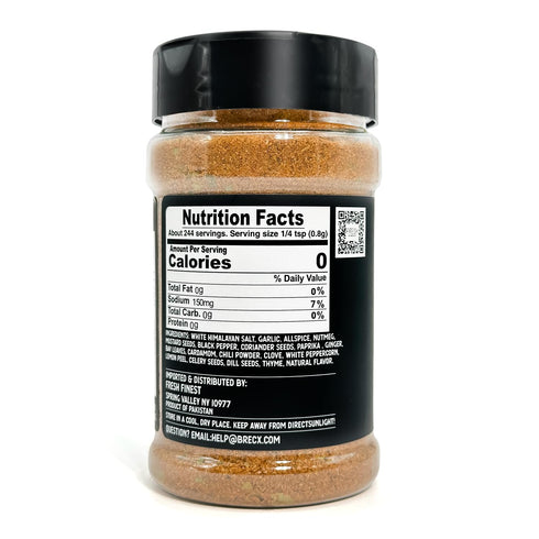 6.87oz (195g) Fresh Finest Shrimp Boil Seafood Seasoning - - Coastal, Authentic, Kosher, All-Natural, Non-GMO