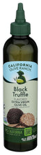 CALIFORNIA OLIVE RANCH Black Truffle Extra Virgin Olive Oil Chefs Bottle, 8.5