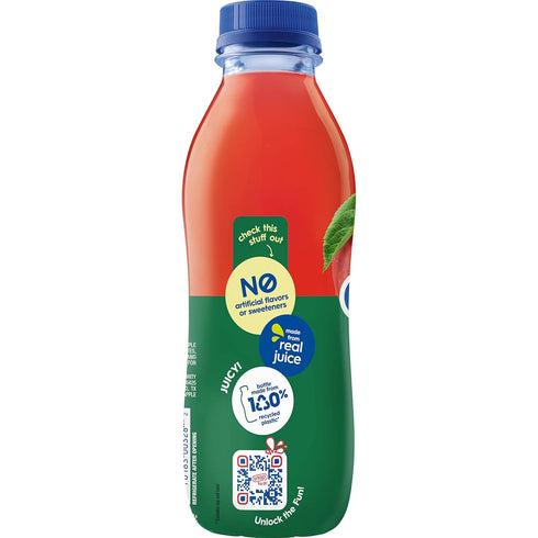 16 Oz 10% 12 Pack Snapple Apple Juice Drink, Fl Recycled Plastic Bottle, All Natural, No Artificial Flavors