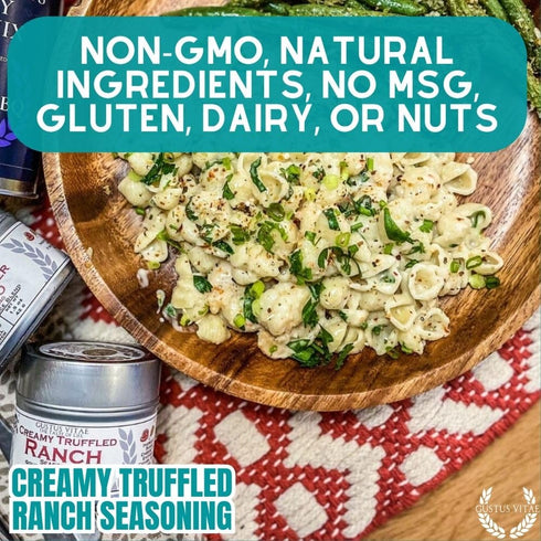 1.5 oz #602 Creamy Truffled Ranch Seasoning | All Natural | Non GMO | Gourmet Spice Mix | Artisanal Rub | | Small Batch