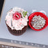 4.6oz Silver Sprinkles for Cake Decorating, Edible Star Sprinkles with Sugar Pearls and Rods, Candy Baking Decorations