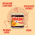 6 8 oz Smash Foods Apricot Jam Superfood Spread Jars with No Added Sugar Made with Chia Seeds Dates and Upcycled Fruit