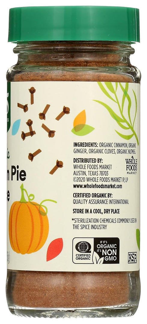 365 by Whole Foods Market Spice Pumpkin Pie Organic, 1.76 Ounce