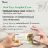 Sayan Sugar-Free All Natural Chewing Gum, 6 Packs (96 Pieces) of Siberian Pine Tree Resin and Beeswax for Fresh Breath