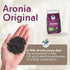 7.1 oz (200 Organic Dried Aronia Berries g) No Sugar Added | Vegan, Non-GMO, Gently Dried Black Chokeberries | High