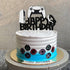 Video Game Cake Toppers, Game Cake Decoration with Glitter for Video Game Themed Party