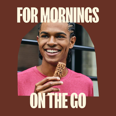 1.06 Oz (30 Count) MadeGood Mornings Soft Baked Breakfast Bars, Chocolate Chip, Gluten Free Snacks