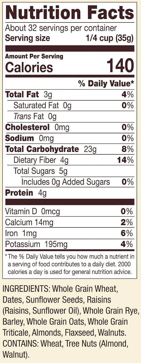 Country 40-ounce (Pack 2) Bob's Red Mill Old Style Muesli