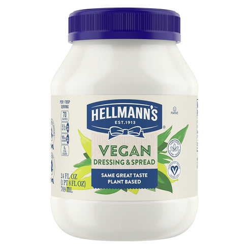 Hellmann's Vegan Dressing and Spread Vegan 1 ct For a Creamy Sandwich