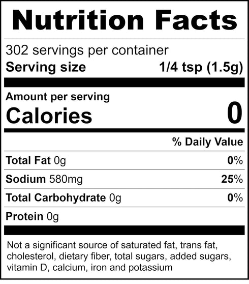 16 Raw Essentials Fine Micro Salt Salty & Neutral Flavor Used in Cooking, Baking, and Popcorn and Fry Finishing Salt