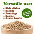 1.5 Food to Live - Gluten Free Organic Buckwheat Groats, Pounds Hulled Raw Non-GMO Whole Grain. Quick-Cooking. Perfect