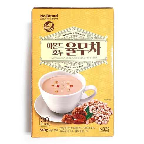 LENITH Korean Almond Walnut Jobs tear Tea Yulmu Cha Powder Meal Replacement Shake