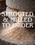 XOL 3-Day 5 lb Sprouted Whole Wheat Flour Freshly Sprouted, Stone-Milled Hard Red Wheat, Organic, Glyphosate-Free