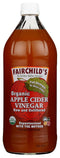 FAIRCHILD'S Organic Raw & Unfiltered Apple Cider Vinegar, 32 FZ