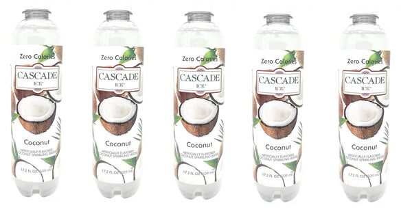 Cascade Ice Sparkling Water 17.2oz - 5 bottles (Coconut)