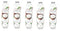 Cascade Ice Sparkling Water 17.2oz - 5 bottles (Coconut)