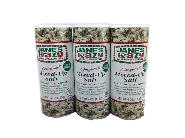 Jane's Krazy JANE'S, Krazy, Mixed Up Salt, Pack of 3, Size 4 OZ -