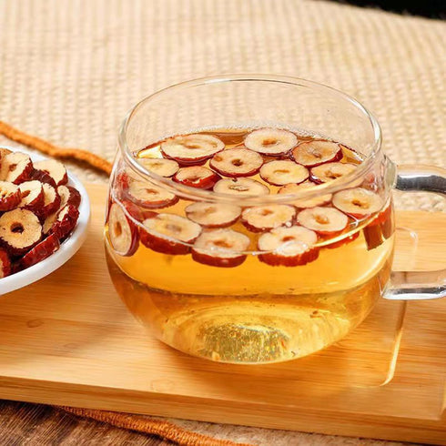 SXRFYFCL 2.82oz/80g, 1 Dried red, sour jujube slices can of red dates, dried fruit sugar free, no additives, flower