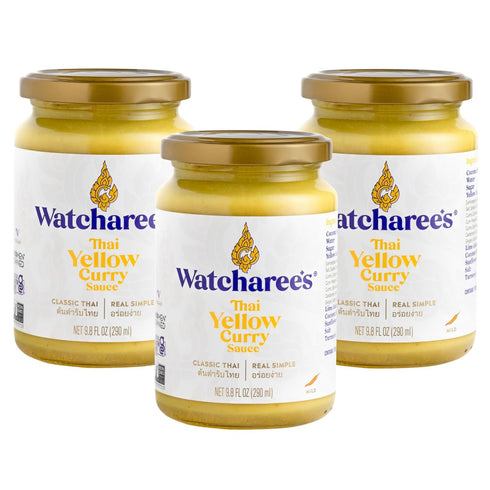 Watcharee's Thai Curry Simmer Sauces - Yellow Curry Kaeng Kari | Authentic