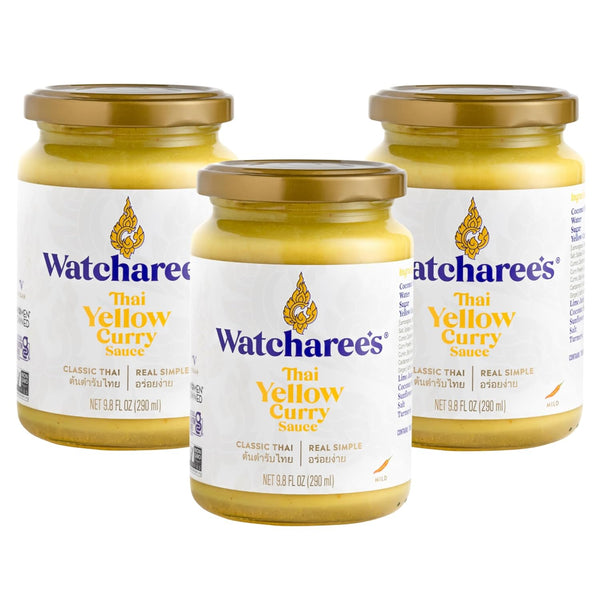 Watcharee's Thai Curry Simmer Sauces - Yellow Curry Kaeng Kari | Authentic