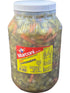 Marconi Hot Giardiniera, Chicago Style Vegetable Mix with Peppers, Carrots, Cauliflower, Celery Gherkins,