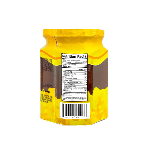 11 oz Marie Sharps Banana Jam, | All-Natural Belizean Fruit Spread | Rich, Tropical Flavor with Ripe Bananas | No