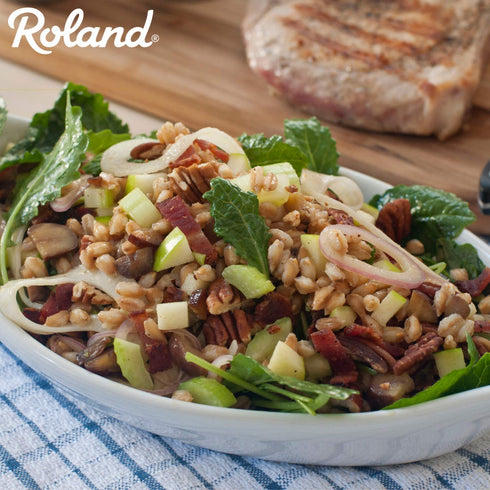 17.6 Pack 3 Roland Foods Pearled Italian Farro, Ounce Bag