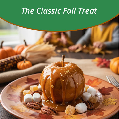 10 5 oz (Pack 2) Concord Foods Caramel Apple Kit: Fall Favorite Treat - Indulge in Chewy Apples! Makes Caramel Apples