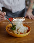 93% (28.2oz 800g, SEMPIO Rice Noodles Rice-Based, Gluten-Free, Pasta Alternative, Perfect for Clean Eating, Korean
