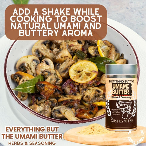 GLP-1 Everything But The Umami Butter Herbs & Seasoning | Artisanal Spice Blend | Gourmet Butter Seasoning | All