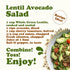 3 Food to Live - Whole Green Lentils, Pound Dried Raw Lentils, Sproutable, Kosher, Vegan. Rich in Dietary Fiber