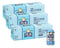 Polar Seltzer Water Original 100% Natural Sparkling Soda Beverage Soft Drink Cans