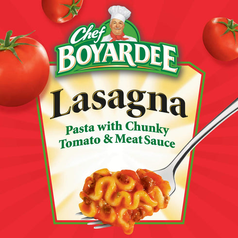 15 oz, 12 Pack Chef Boyardee Lasagna