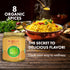 8 Immunity, 7oz MoreLife Market Premium Organic Spice Mix Superfood | Ayurvedic Kitchari Seasoning Made with Organic