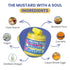 Pack 2 8 oz Herlochers Dipping Mustard of | Sweet & Tangy Mustard Dip, Jar | Gluten-Free, Salt-Free, Fat-Free | Perfect