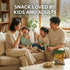 K-Herb 9.5oz (270g)) Korean Baked Sweet Rice Cracker Bites with Roasted Seaweed, Crunchy Korean Snack, Individually