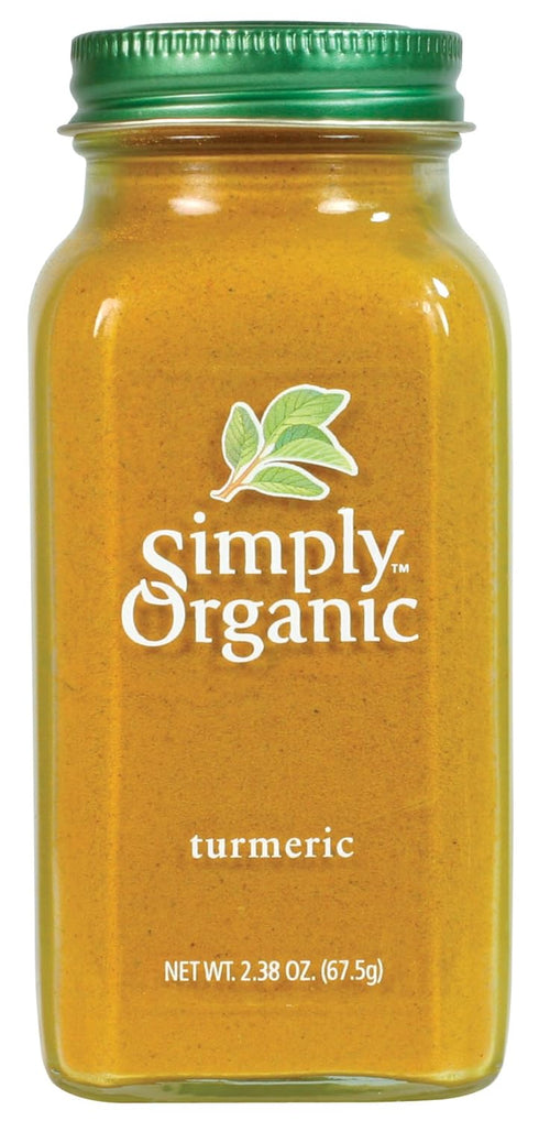 Frontier Organic Ground Turmeric Root, 2.38-Ounce Jar, Distinct Pungent Aroma, Ginger & Pepper-Like Flavor, Kosher, Non-GMO