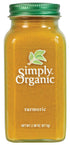 Frontier Organic Ground Turmeric Root, 2.38-Ounce Jar, Distinct Pungent Aroma, Ginger & Pepper-Like Flavor, Kosher, Non-GMO