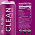 Pack 160mg (16oz 12-Pack 4 CLEAN Cause Low Calorie Variety Yerba Mate Tea Sparkling, USDA Organic Energy Drink