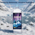 23.7 Oz (700 ml) Pack 12 Clear Alaskan Fresh Glacier Water - Naturally Alkaline Glacial Water, rich in Minerals
