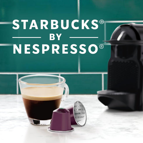 50-count Starbucks by Nespresso Original Line, Caff Verona, Dark Roast Coffee, Espresso Pods