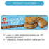 8 10.63 OZ Little Debbie Chocolate Chip Creme Pies, Individually Wrapped Sandwich Cookies, Box