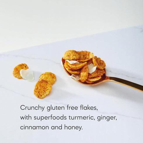 10.6 oz (Pack 6), Nature's Path Organic Golden Turmeric Cereal, of with Cinnamon, Ginger, and Cardamom, Gluten Free