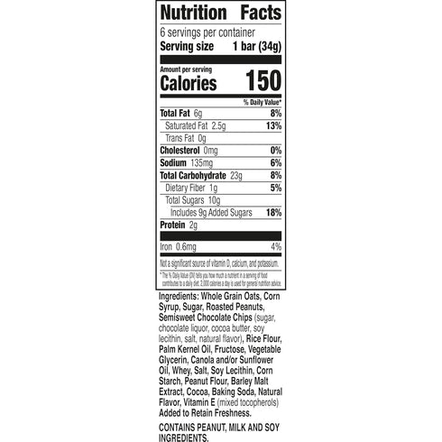 6 7.2 oz Nature Valley Sweet and Salty Nut Granola Bars, Turtle, Bars