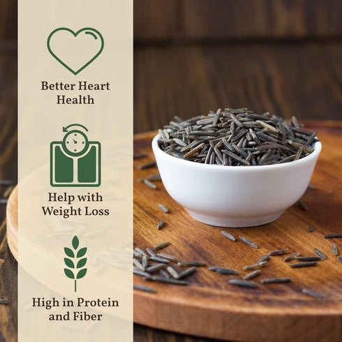 MAITREYA 100% 5lbs All Natural NON-GMO Minnesota Wild Rice