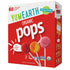 YumEarth Organic Pops Variety Pack, 60 Fruit Flavored Favorites Lollipops, Allergy Friendly,