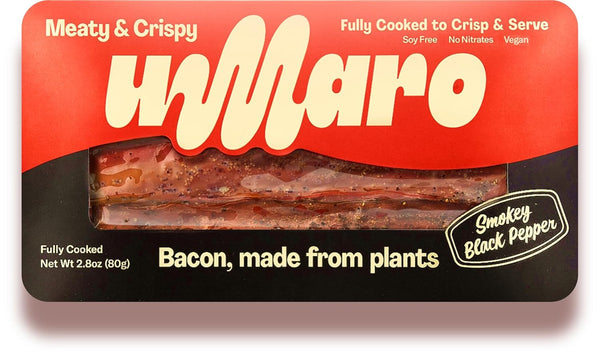 Umaro Plant-Based Vegan Bacon (Smokey Black Pepper)