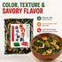 2.12oz 60g Dried Wakame Miso Soup Topping Mix - / Japanese-Style Seaweed Garnish with Carrot, Green Onion & Small Dried